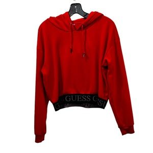 Women’s guess sweat pants and sweater.